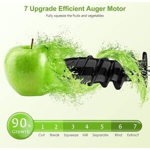 Masticating Portable Hand Juicer, Juicer, Reverse Function, Cold press,…